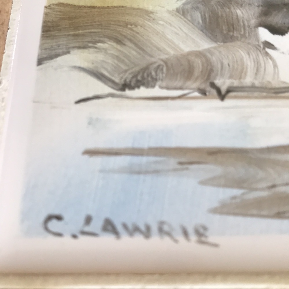 C.Lawrie Hand Painted Tile 6x6” - Picture 4 of 13